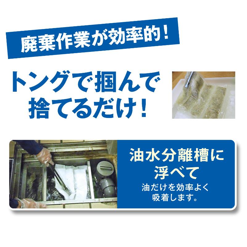 グリーストラップ洗浄 CF油トリマンM 25枚入り 第一衛材