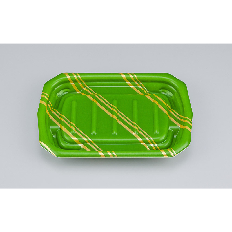 軽食容器 TNデリカ内20S リッチ緑 本体 シーピー化成