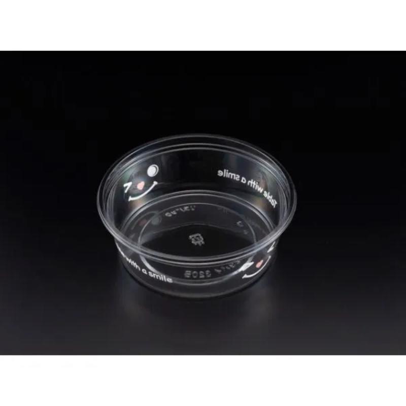 透明カップ バイオカップ 129パイ320B ニコニコW リスパック