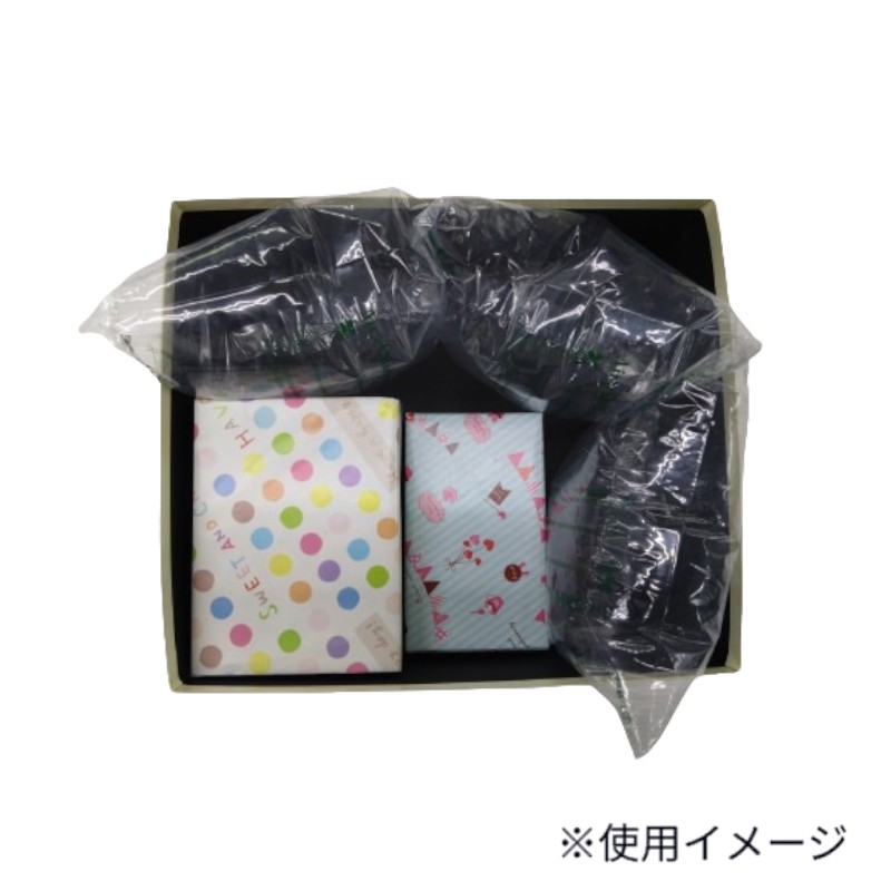 緩衝材 エアークイックαフィルム(バイオマス10％入) Pα220-BL40 250M巻 トヨコン