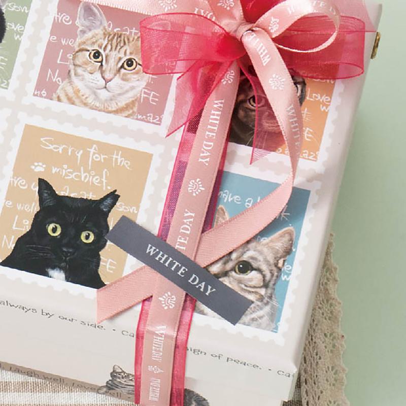 ギフト資材 WD-21S ホワイトデイシール/スタイリッシュ-21(100枚) ヘッズ