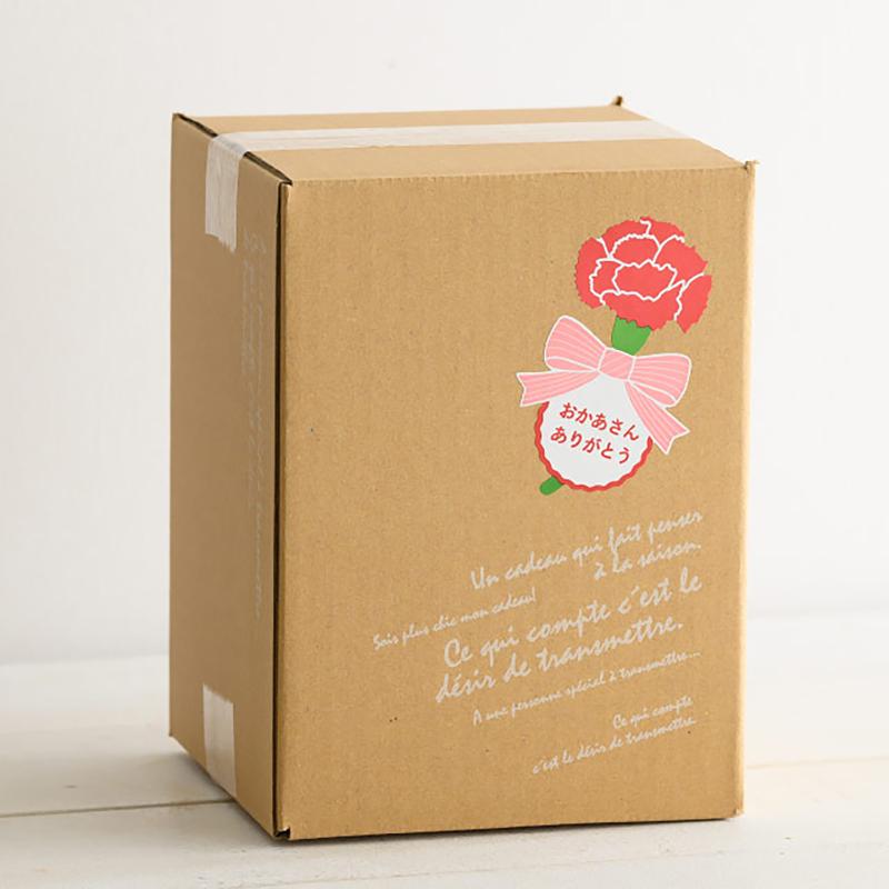 ギフト資材 MA-40S 母の日シール-40/カーネーションリボン(50枚) ヘッズ