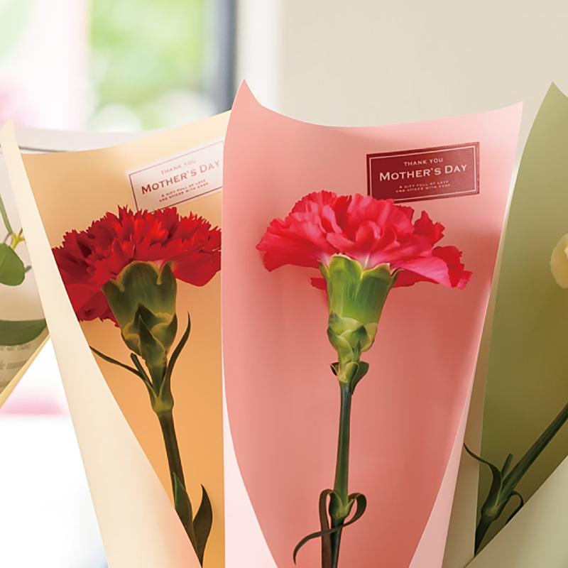 ギフト資材 MA-4RS 母の日ロールシール-4(500枚) ヘッズ