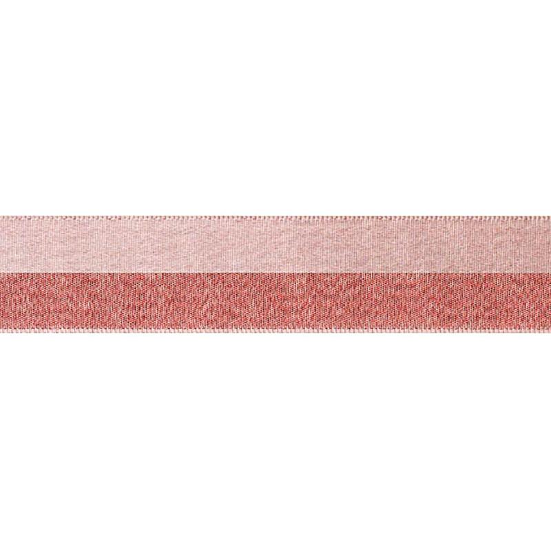 ギフト資材 MTC-R1 メタリックツートーンカラーリボン-1/レッド(1巻) ヘッズ