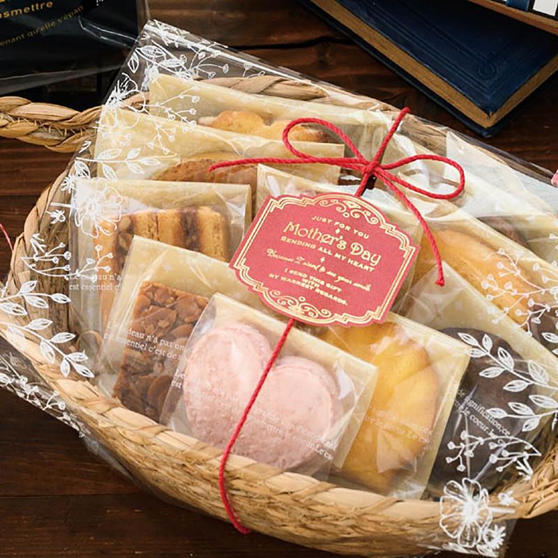 ギフト資材 MA-39S 母の日シール-39/アンティーク(40枚) ヘッズ