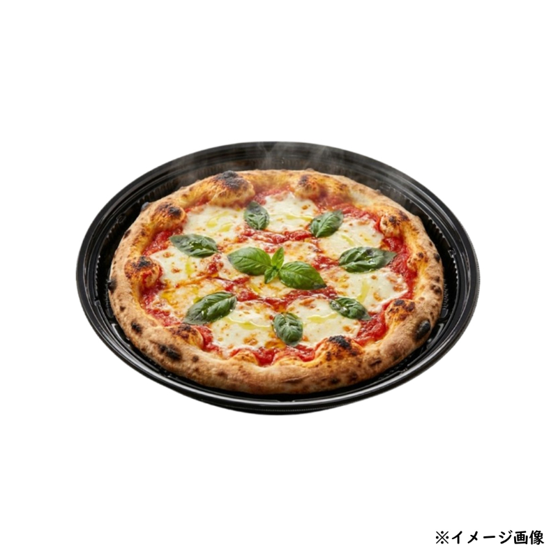 ピザ容器 MSDピザステ10 黒 本体 エフピコ