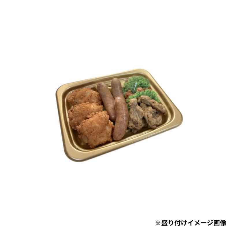 精肉容器  BOX-28-21(40)金本体  エフピコ