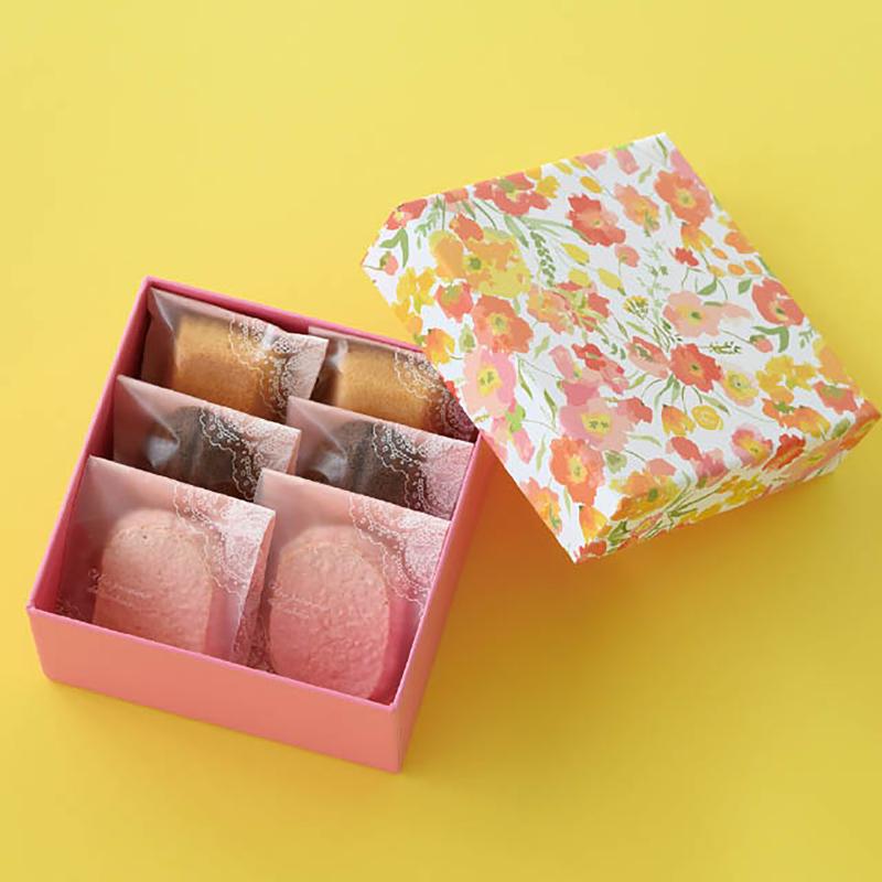贈答箱 RAF-HB1 ラフィネ貼箱-1(6個) ヘッズ