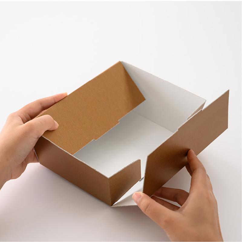 贈答箱 MBZ-GT3 無地ブロンズペーパーギフトトレイ-3(20枚) ヘッズ