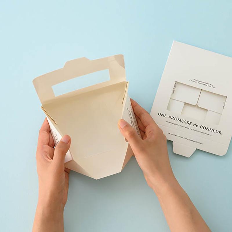ラッピング用品 BNR-WGB5 ボヌール窓付ギフトボックス-5(20枚) ヘッズ