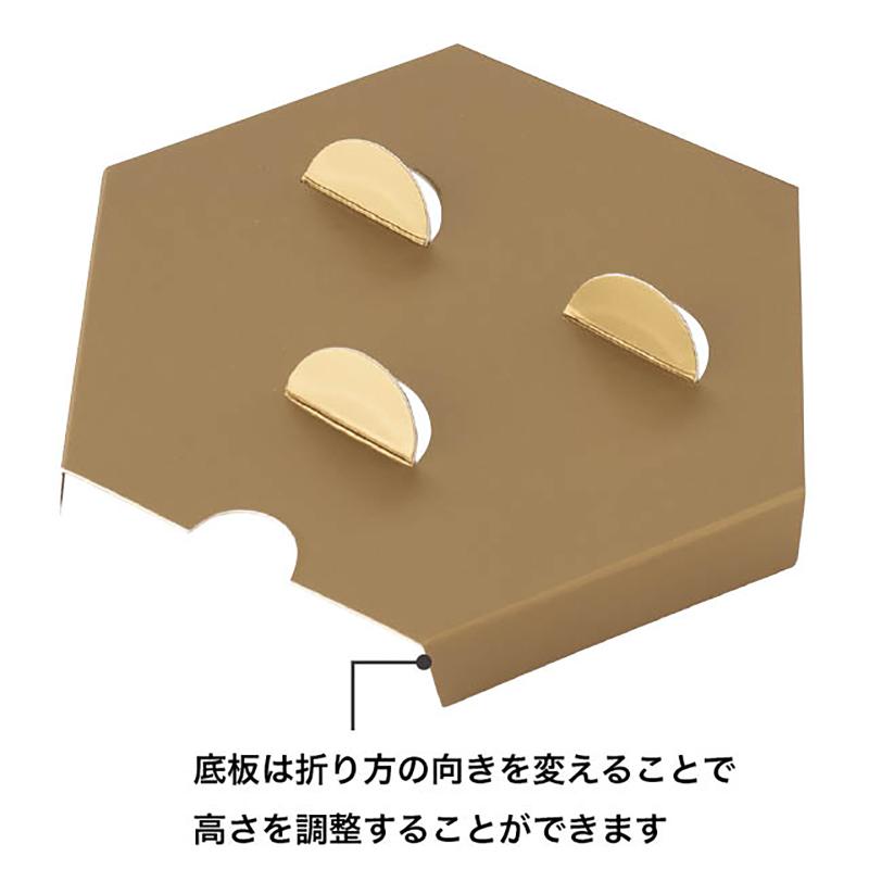 贈答箱 CRT-HGM クリスタル六角ギフトボックス-M(10枚) ヘッズ