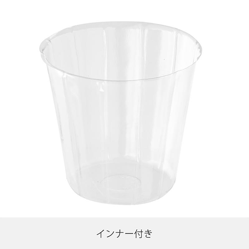 ラッピング用品 MNB-RLB ミックスバンブーラウンドバスケット/ナチュラルイエロー-L(6個) ヘッズ