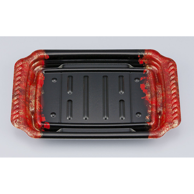 軽食容器 TNプレト22-15 彩炎赤 本体 シーピー化成