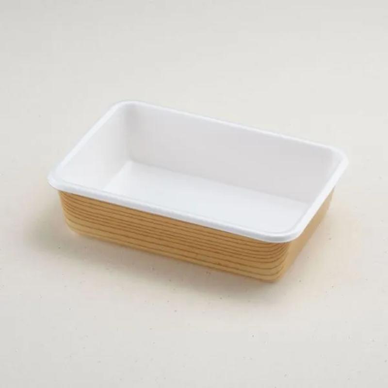 弁当容器 B-3(本体)もくめ 青葉紙業