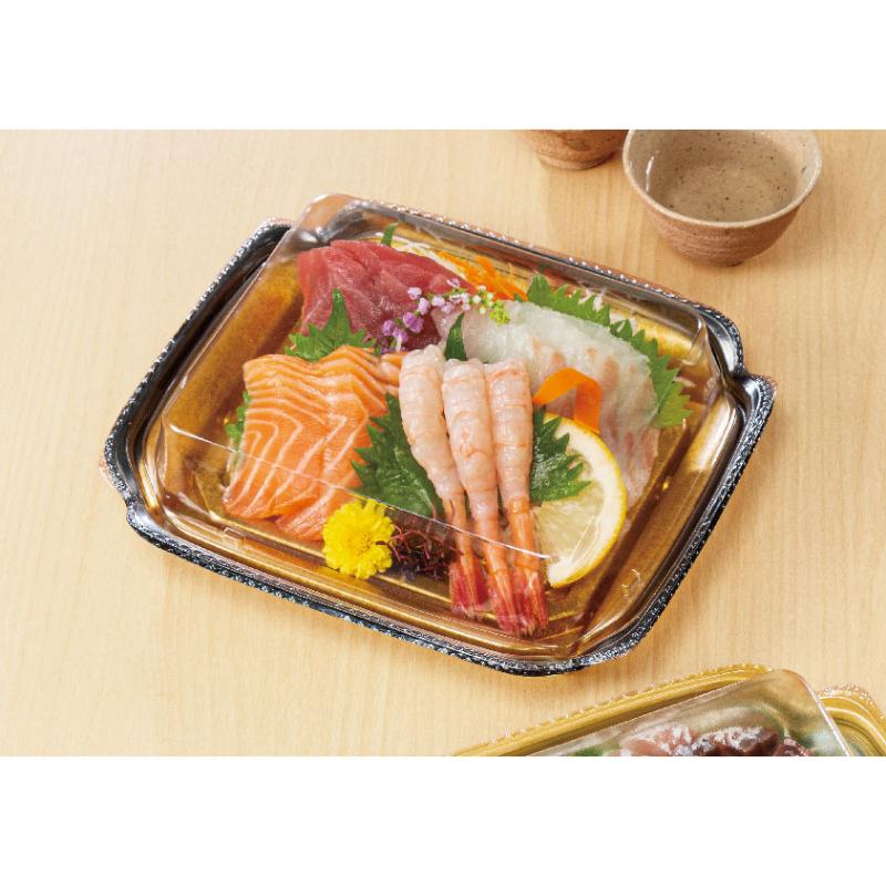 刺身容器 バイオ 華ノ枠 20-17B 真打金 リスパック