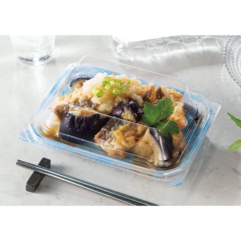 惣菜容器 バイオ 優越 16-11B りょうみ青 リスパック