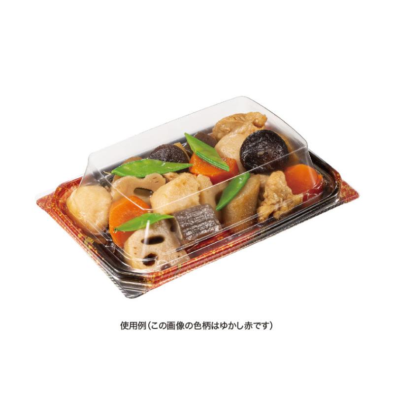 惣菜容器 バイオ 優越 18-13B ゆかし赤 リスパック