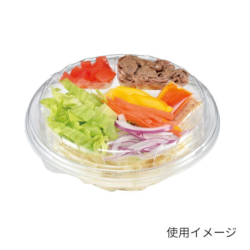 冷麺容器 バイオ ジャスト M 178-52B リスパック