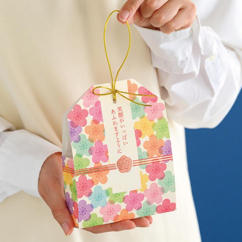 ギフト箱 MSO-CVB1 メッセージお守りカバーバッグ-1/笑顔(20枚) ヘッズ