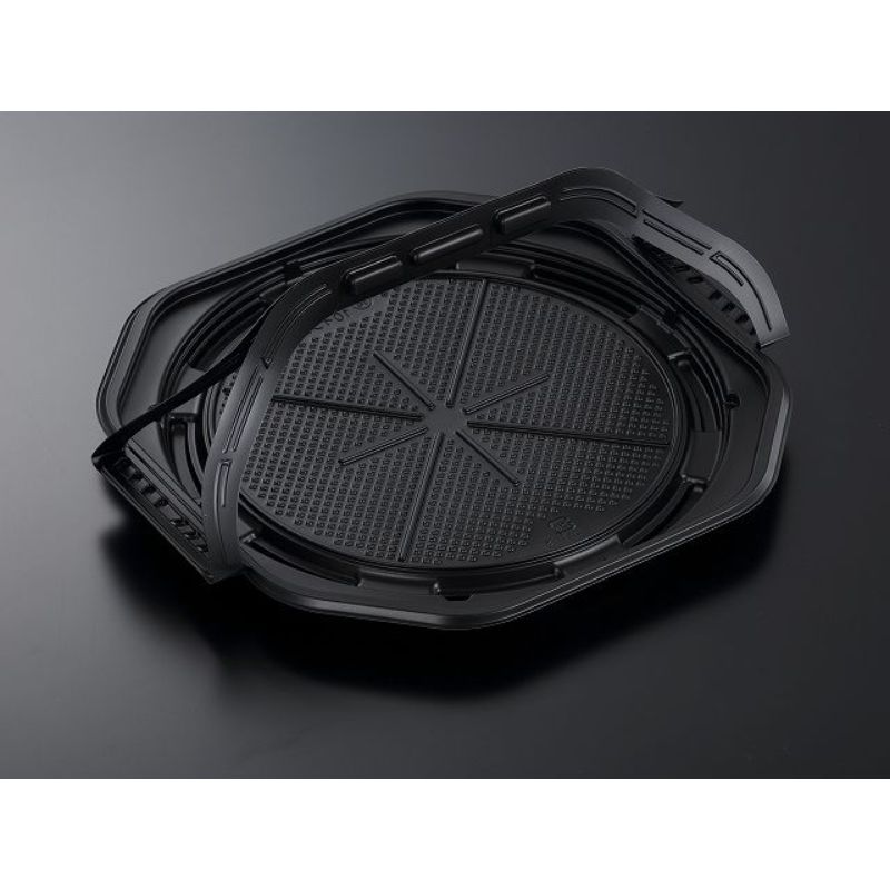 惣菜容器 CT WRP 10インチ BK身(LL) 中央化学