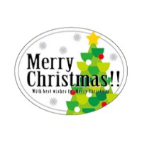 ラベル SP-636 Merry Christmas ツリー 朋JSP