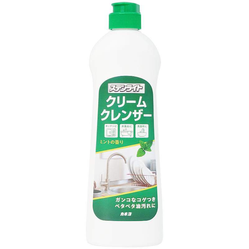設備・機械用洗剤 ステンライトクリームクレンザーミントの香り カネヨ石鹸