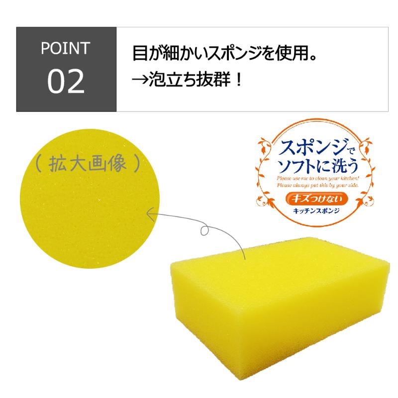 衛生資材 クリピカ スポンジ キクロン