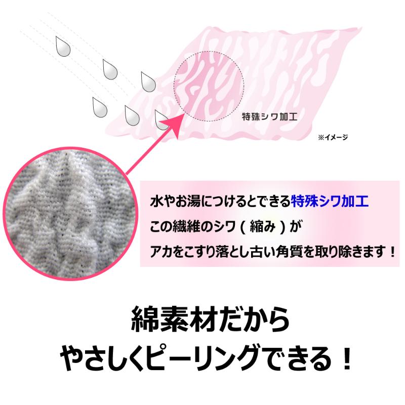ボディータオル グッレディ 魅せ肌あかすり キクロン