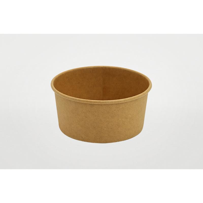 どんぶり容器 クラフトカップ320 本体 パックスタイル