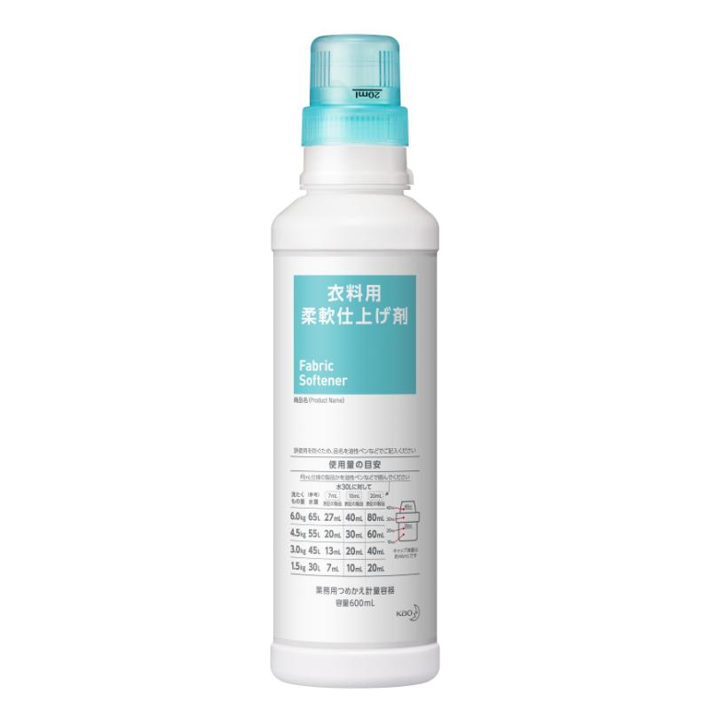 衛生用品 柔軟剤ツメカエ計量容器 600ml 花王