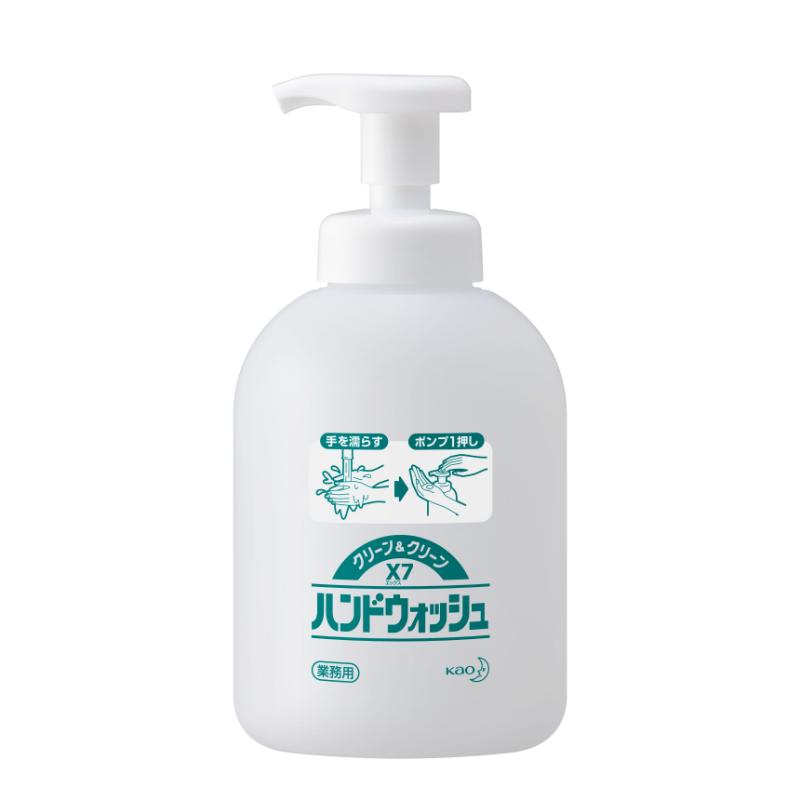 衛生用品 クリーン&クリーン X7 薬用ハンドウォッシュ詰替容器 500ml 花王