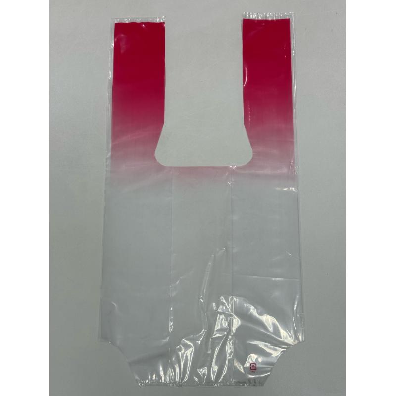 ポリ手提げ KB青果袋(大)レッド コバヤシ