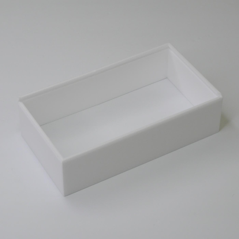 ワン折重60×31(45) 白エンボス縁