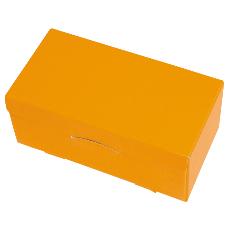 ギフト箱 マルチギフトBOX(S) 茶/オレンジ ヤマニパッケージ