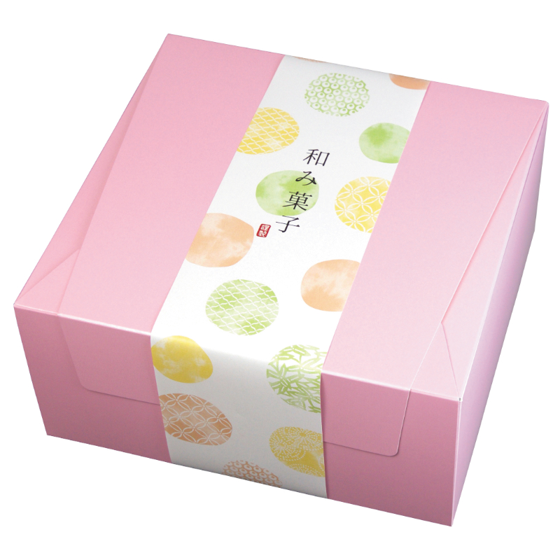 ギフト箱 パケットクルールM ピンク/イエロー ヤマニパッケージ