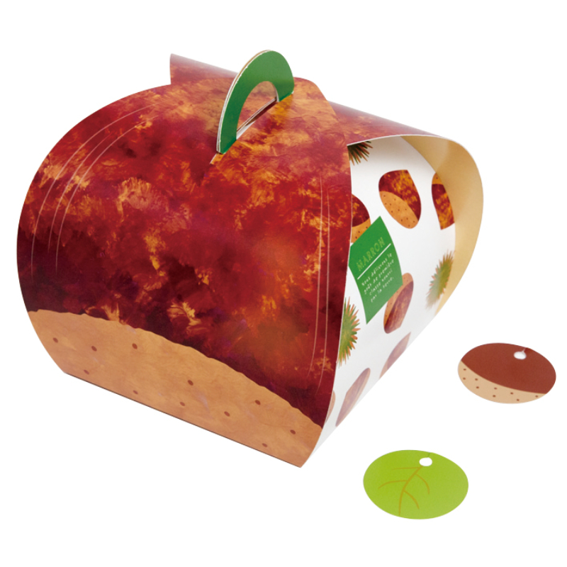 ギフト箱 バルーンBOX くり ヤマニパッケージ