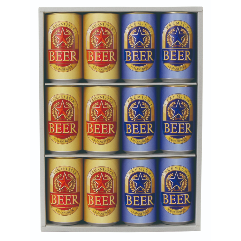 贈答箱 350ml×12本ギフト箱(地券) ヤマニパッケージ