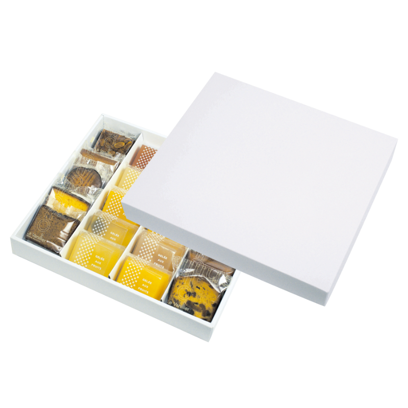 ギフト箱 グロスホワイトBOX 20 ヤマニパッケージ