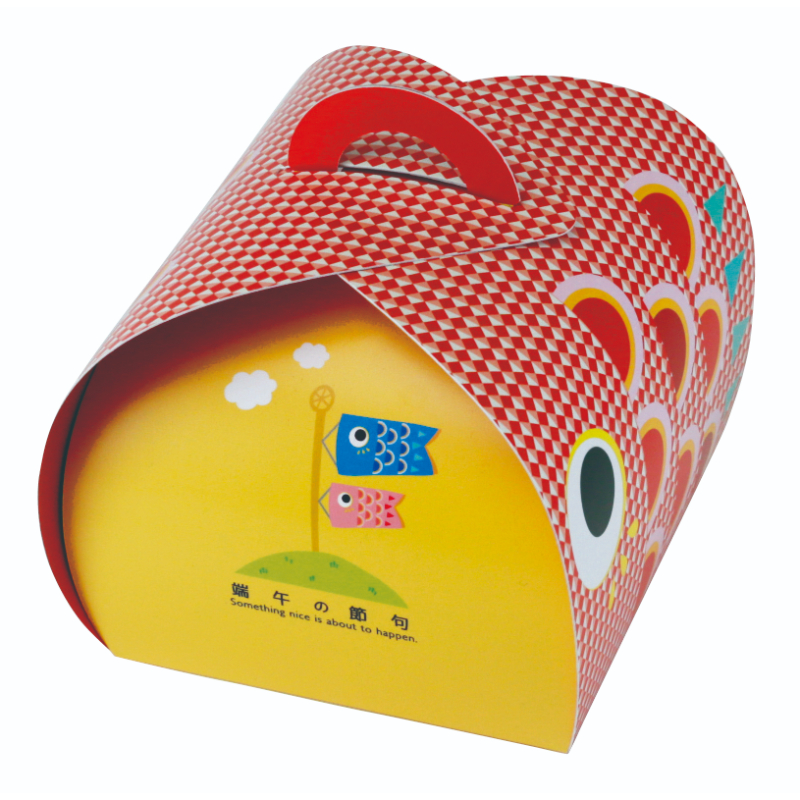 ギフト箱 バルーンBOX 端午の節句 赤 ヤマニパッケージ