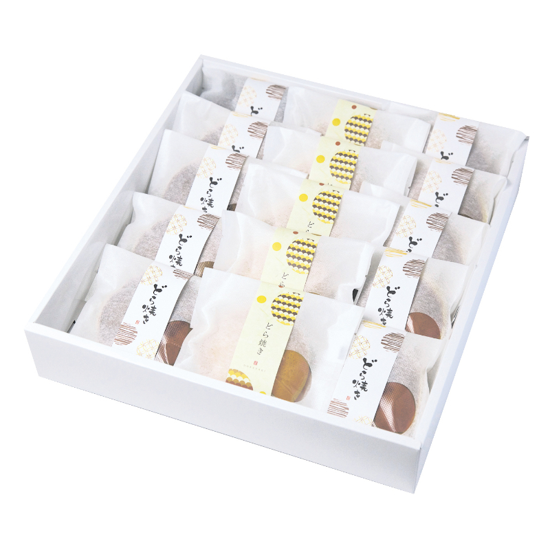 和菓子容器 ホワイトギフト15ヶ入 ヤマニパッケージ