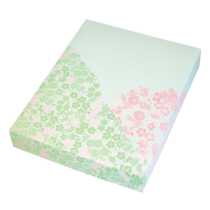 和菓子容器 花柄20ヶ入 トレー付 ヤマニパッケージ