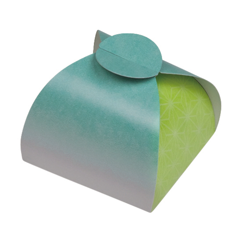 ギフト箱 包み小箱 和衣 青緑 ヤマニパッケージ