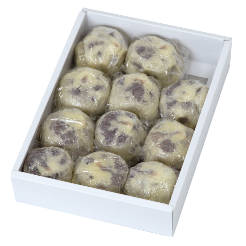 和菓子容器 まんじゅう白無地小 ヤマニパッケージ