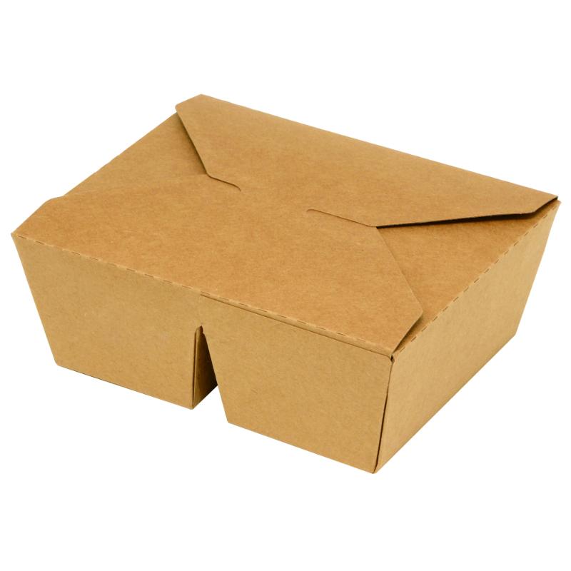 弁当容器 ペーパーランチBOX 2仕切 17-14 シモジマ