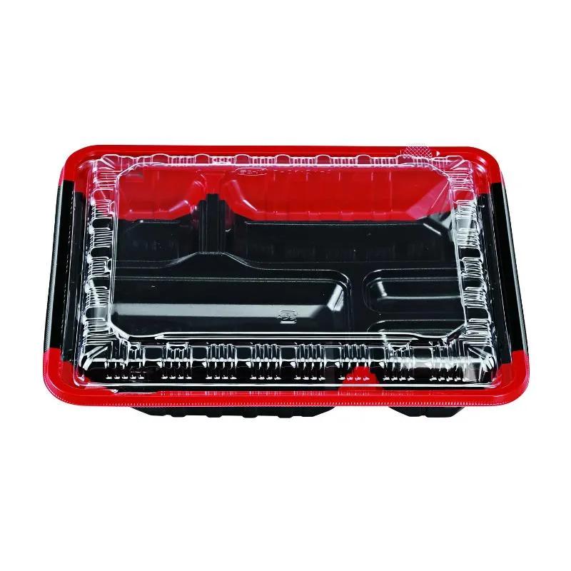 弁当容器 CK-2-2 フチ赤黒セット(OPS) エフピコチューパ