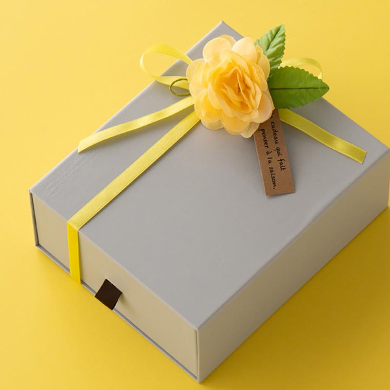 ギフト資材 1040R サテンリボンYELLOW10mm(1巻) ヘッズ