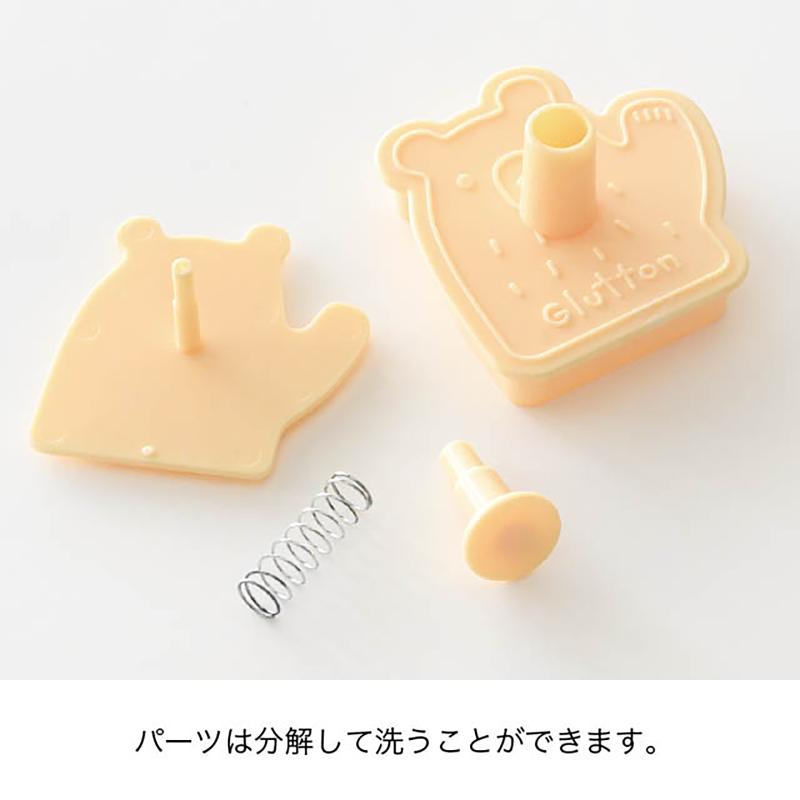 製菓用型 GLB-CKM1 グラットンファミリースタンプクッキーモールド-1(1セット) ヘッズ