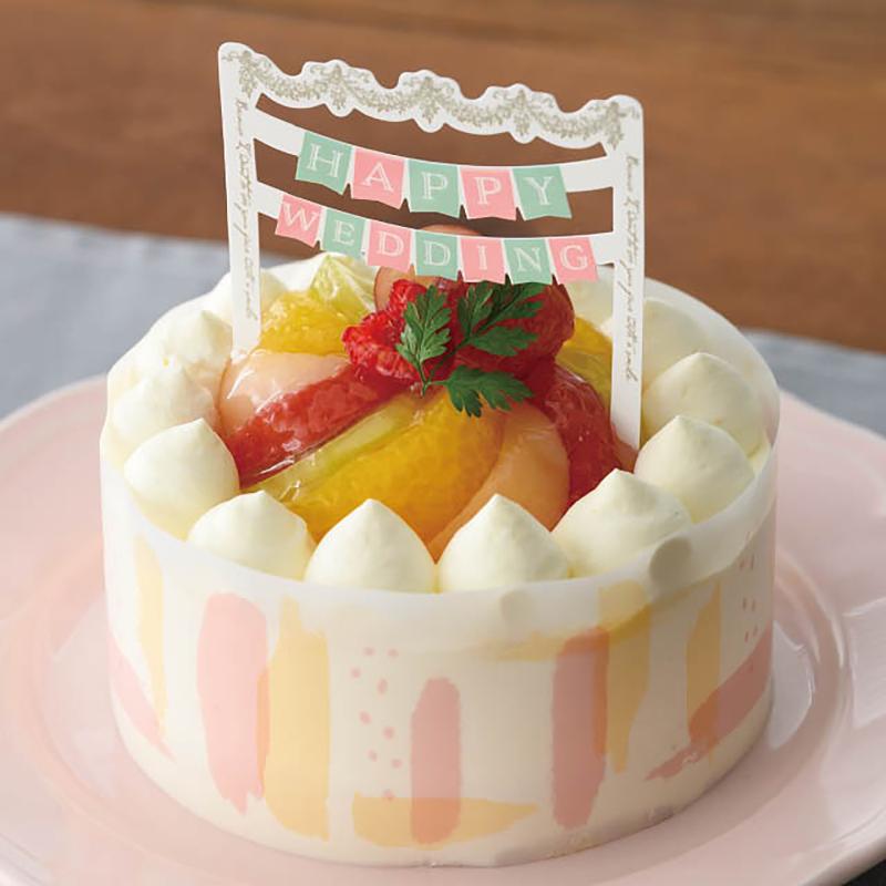 食品シート WCM-HOF1 ウォーターカラーホールケーキフィルム-1(50枚) ヘッズ