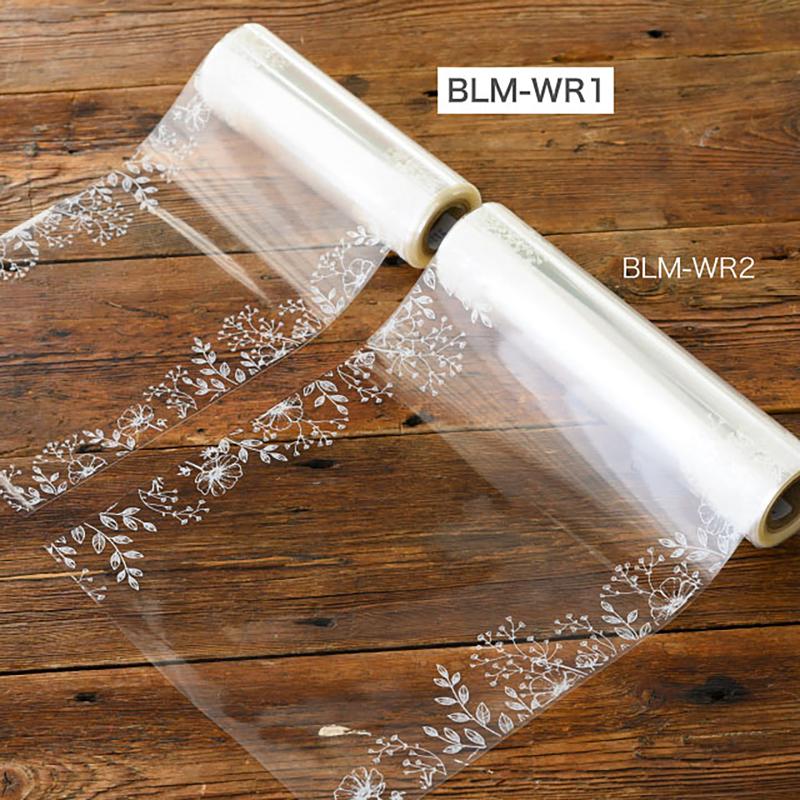 包装紙 BLM-WR1 ラッピングロールフィルム/ブルーム-1(1巻) ヘッズ