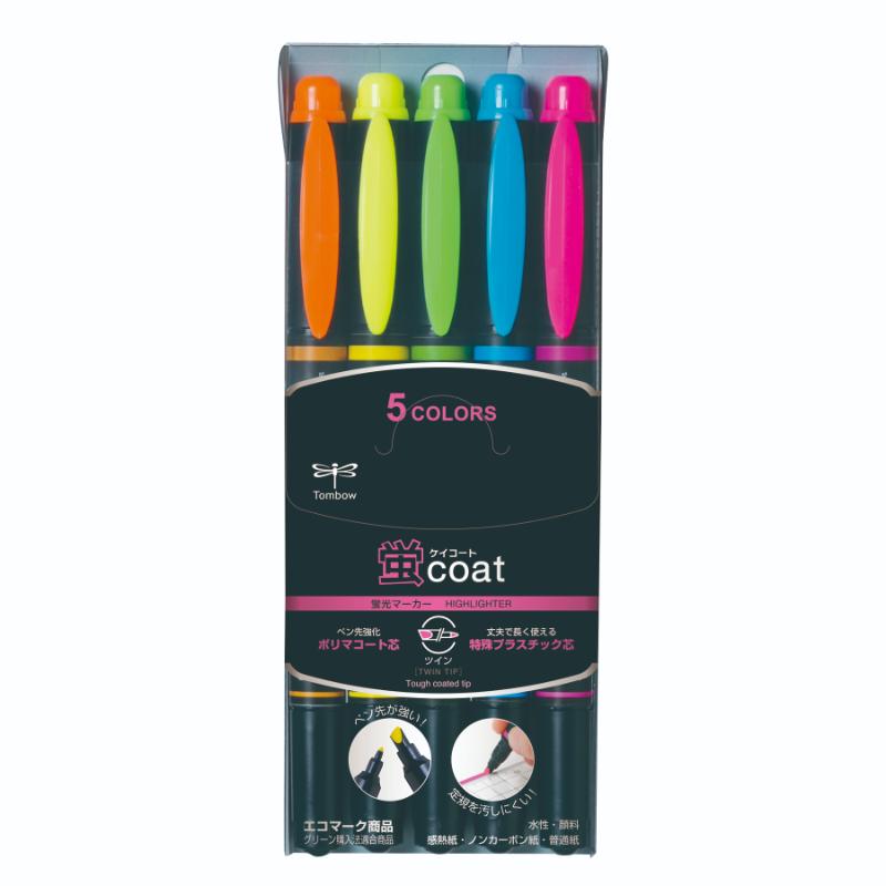 筆記具 WA-TC5C 蛍光マーカー蛍COAT 5C トンボ鉛筆